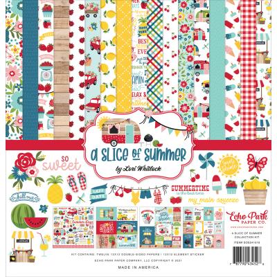 Echo Park A Slice Of Summer Designpapier - Collection Kit